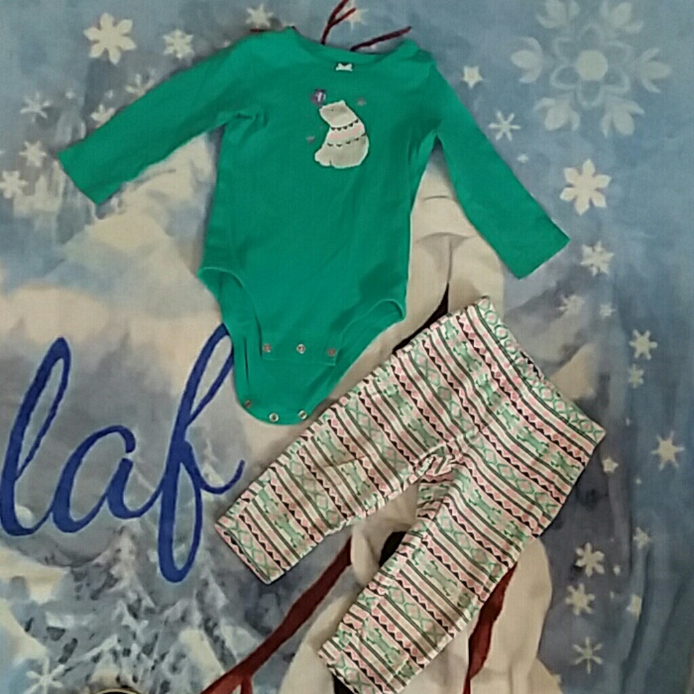 Cute onsie long sleeve outfit for 18 months!!